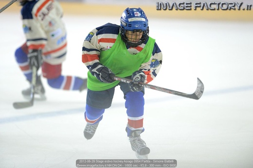 2012-06-29 Stage estivo hockey Asiago 0954 Partita - Simone Battelli